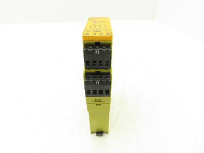 Pilz PNOZ X2.8P Safety Relay 24-240V AC/DC 3NO 1NC 3.0-6.0A