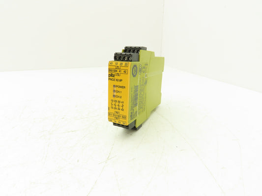 Pilz PNOZ X2.8P Safety Relay 24-240V AC/DC 3NO 1NC 3.0-6.0A