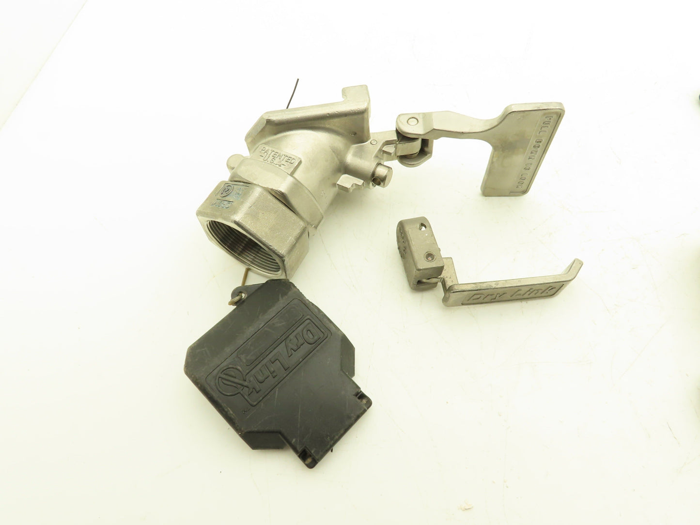 Dry Link 2" Stainless Sanitary Disconnect Threaded Coupling *For Repair*