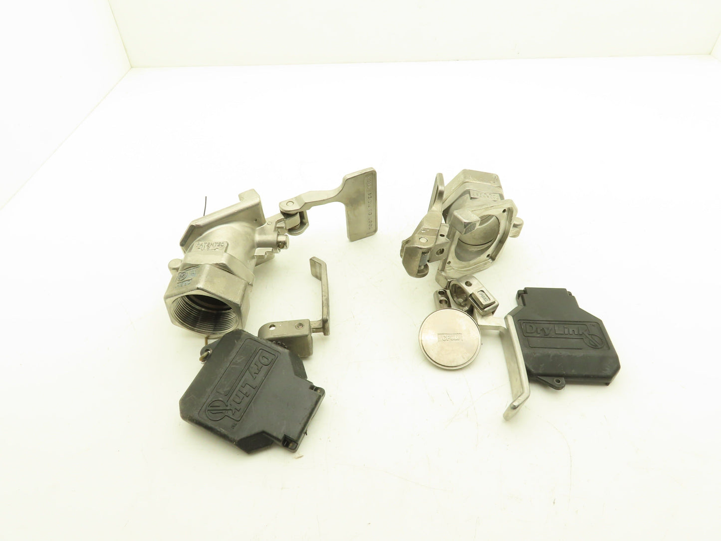 Dry Link 2" Stainless Sanitary Disconnect Threaded Coupling *For Repair*