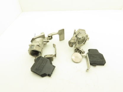 Dry Link 2" Stainless Sanitary Disconnect Threaded Coupling *For Repair*