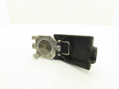 Dry Link 2" Stainless Sanitary Disconnect Threaded Adapter