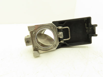 Dry Link 2" Stainless Sanitary Disconnect Threaded Adapter