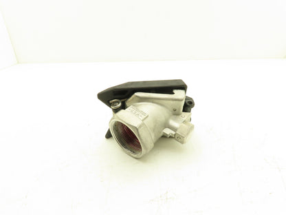 Dry Link 2" Stainless Sanitary Disconnect Threaded Adapter