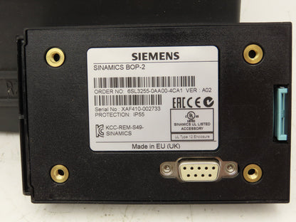 Siemens 6SL3225-0BE31-5AA0 Sinamics AC Drive 480V 25HP 18.5kW 36A