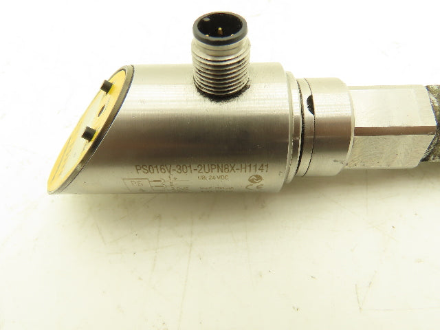 Turck Pressure sensor w/Display 24VDC 232PSI 16 Bar 4 Pin M12