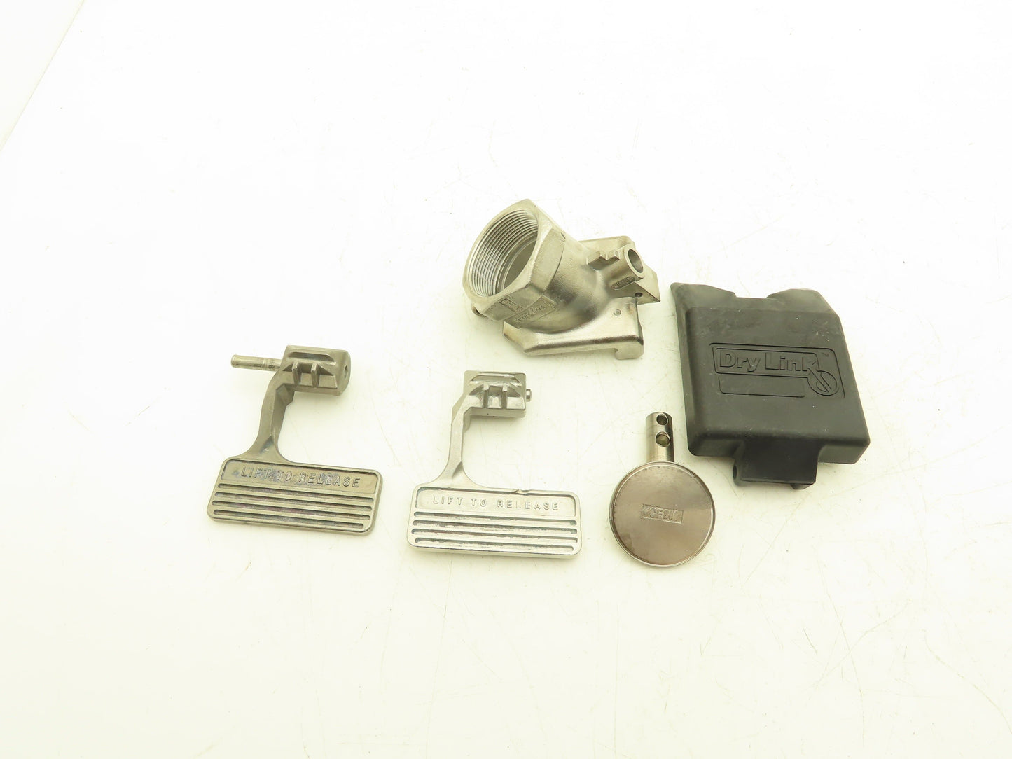 Dry Link 2" Stainless Sanitary Disconnect Threaded Adapter  *For Parts Repair*