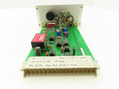 Medek Schoerner VFC-DCC Frequency Converter PLC HELL Engraving Gravure 15VDC