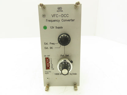 Medek Schoerner VFC-DCC Frequency Converter PLC HELL Engraving Gravure 15VDC