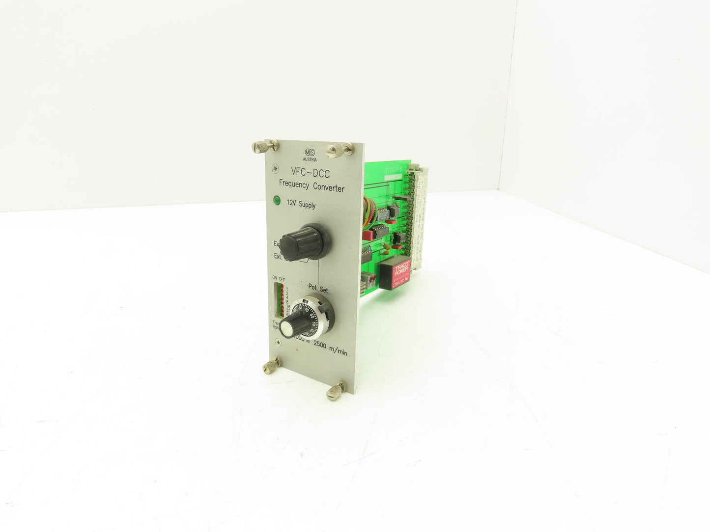 Medek Schoerner VFC-DCC Frequency Converter PLC HELL Engraving Gravure 15VDC