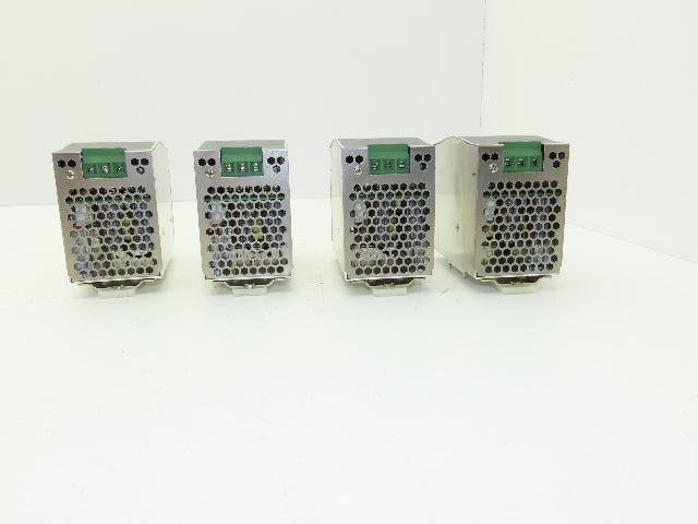 Mean Well DR-120-24 Power Supply 1PH 120VAC 3.3A/240VAC 2A In 24VDC 5A Lot of 4