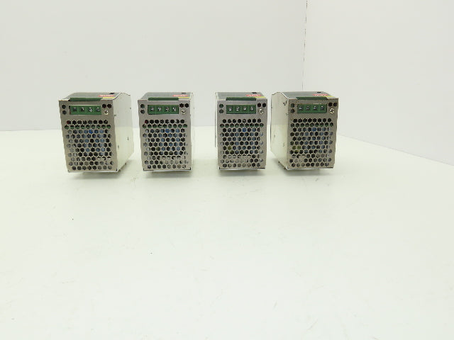 Mean Well DR-120-24 Power Supply 1PH 120VAC 3.3A/240VAC 2A In 24VDC 5A Lot of 4