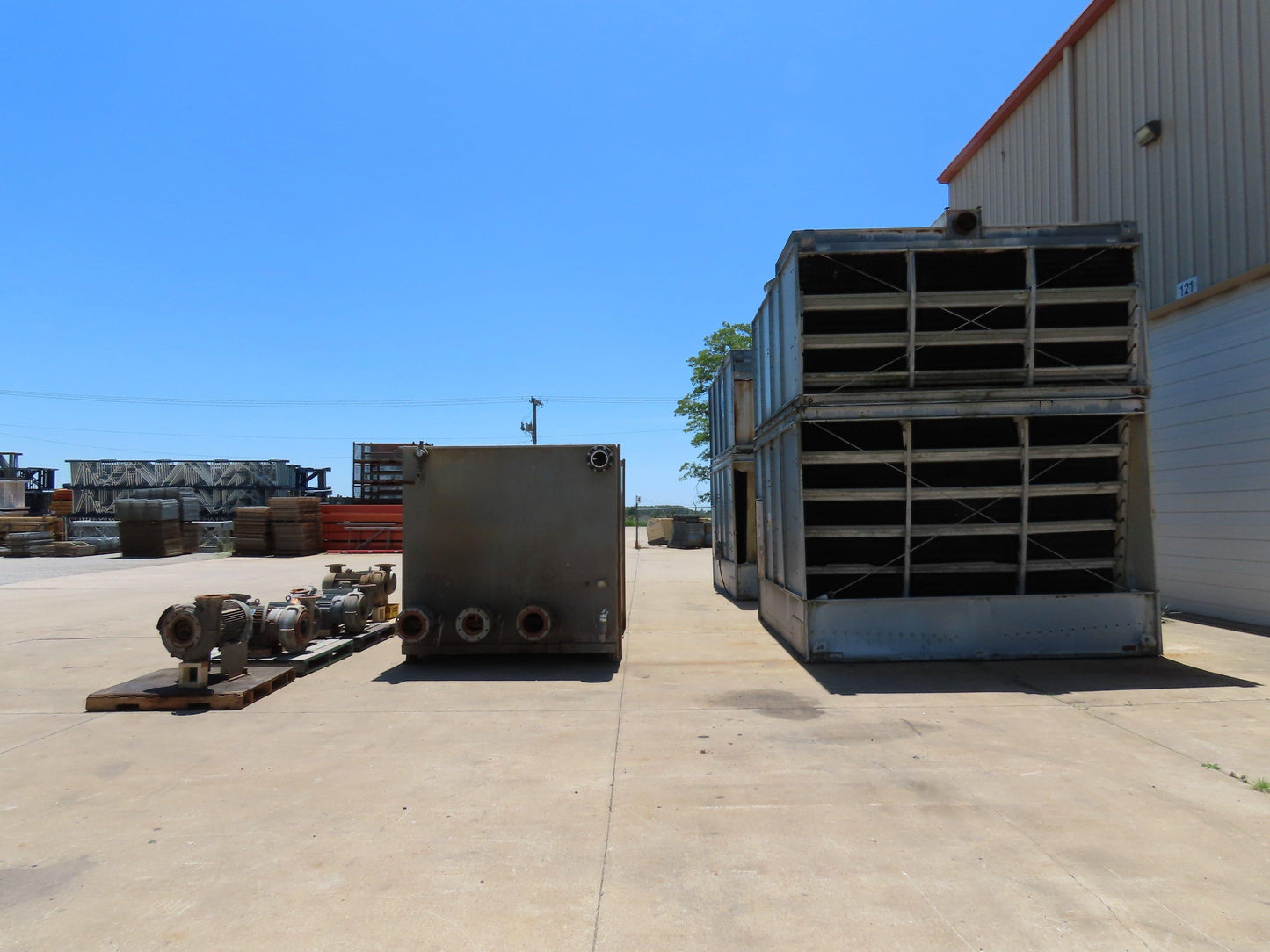 Baltimore Aircoil Cooling Tower Water Chiller 7-Pump Unit 4000 Gal Tank 50Hp