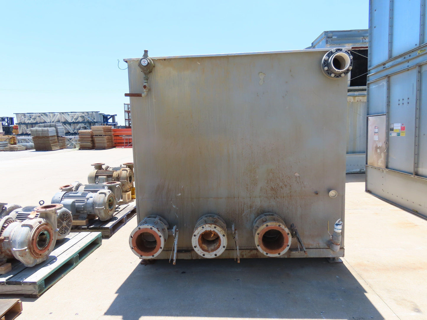 Baltimore Aircoil Cooling Tower Water Chiller 7-Pump Unit 4000 Gal Tank 50Hp