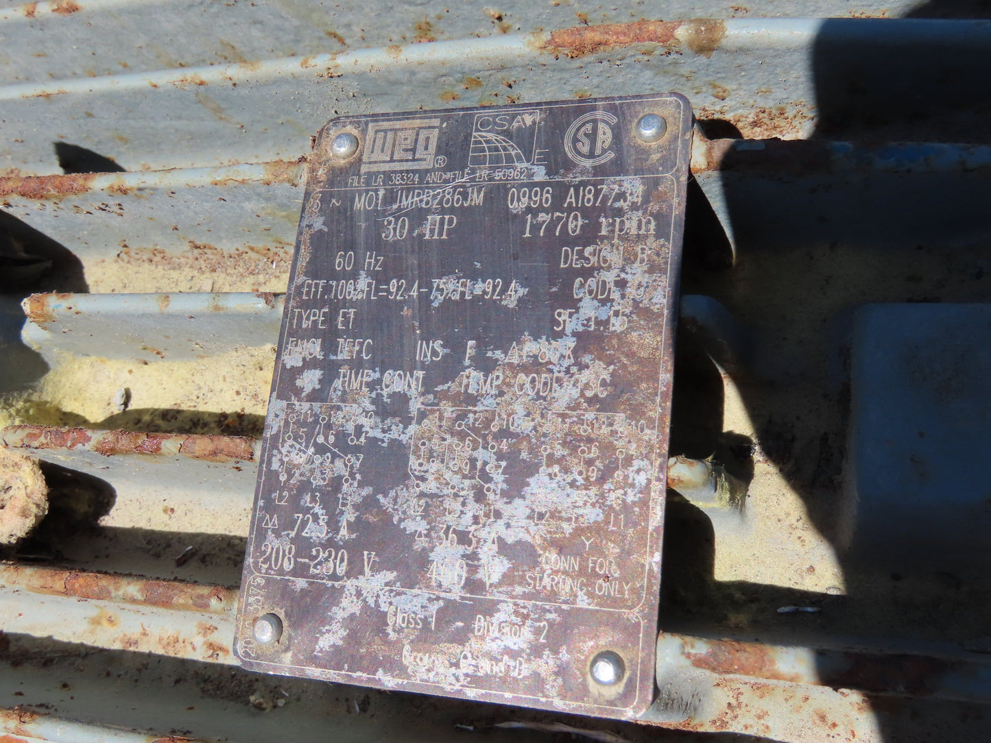 Baltimore Aircoil Cooling Tower Water Chiller 7-Pump Unit 4000 Gal Tank 50Hp