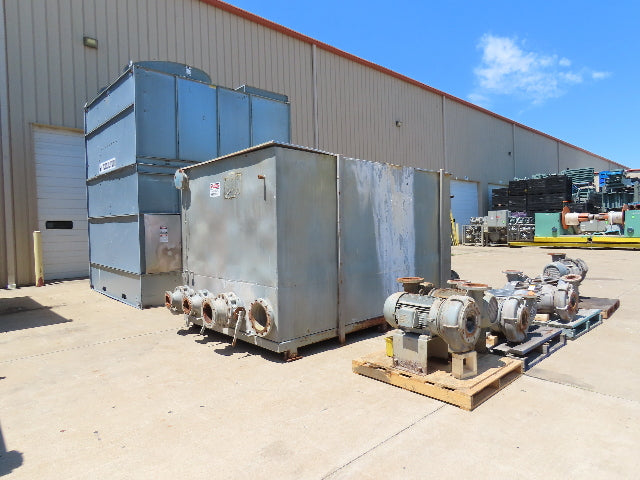 Baltimore Aircoil Cooling Tower Water Chiller 7-Pump Unit 4000 Gal Tank 50Hp
