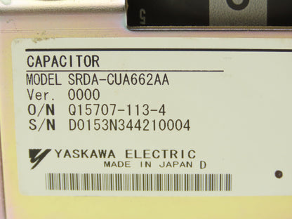 Yaskawa SRDA-CUA662AA Motoman Robot Power Capacitor Welding Controls