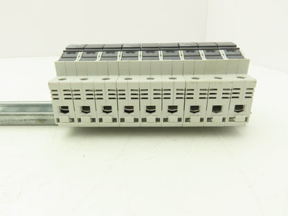 Italweber 2303038 BCH 3x38 Fuse Holder 3-Pole 32A 600V 18-8AWG 10x38 Lot of 3