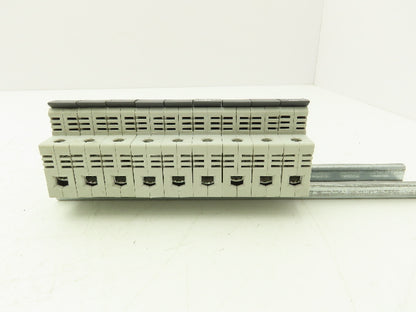 Italweber 2303038 BCH 3x38 Fuse Holder 3-Pole 32A 600V 18-8AWG 10x38 Lot of 3