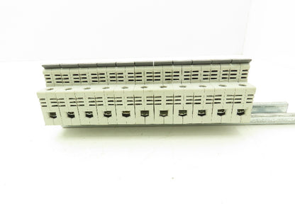 Italweber 2301038 BCH 1x38 Fuse Holder 1-Pole 32A 600V 18-8AWG 10x38 Lot of 11