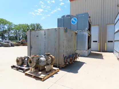 Baltimore Aircoil Cooling Tower Water Chiller 4-Pump Unit 3000 Gal Tank 30Hp