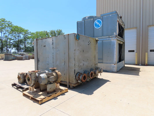 Baltimore Aircoil Cooling Tower Water Chiller 4-Pump Unit 3000 Gal Tank 30Hp