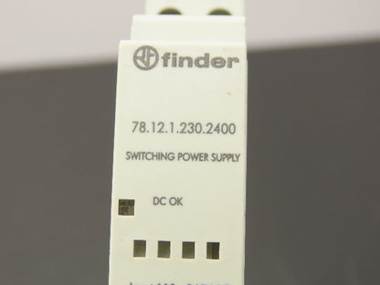 Finder 78.12.1.230.2400 Power Supply 110-240VDC In 24VDC 0.63A Out