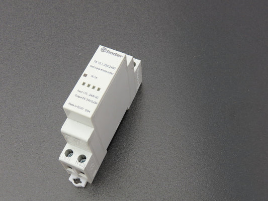 Finder 78.12.1.230.2400 Power Supply 110-240VDC In 24VDC 0.63A Out