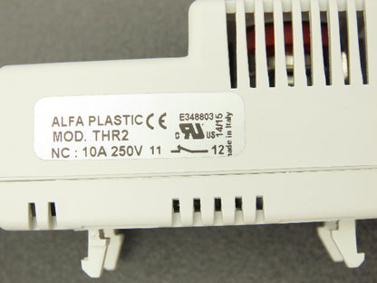 Alfa THR2 Thermostat Bimetal 0/+60C 250VAC 10A/125VAC 15A NC Lot of 3