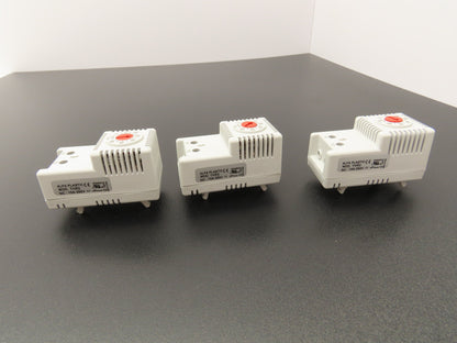 Alfa THR2 Thermostat Bimetal 0/+60C 250VAC 10A/125VAC 15A NC Lot of 3