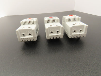 Alfa THR2 Thermostat Bimetal 0/+60C 250VAC 10A/125VAC 15A NC Lot of 3