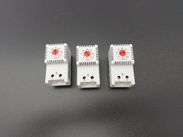 Alfa THR2 Thermostat Bimetal 0/+60C 250VAC 10A/125VAC 15A NC Lot of 3