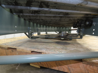 Hytrol 90° Curve Accumulation Roller Conveyor 24"W 21"BF Slave Belt Drive 82"L