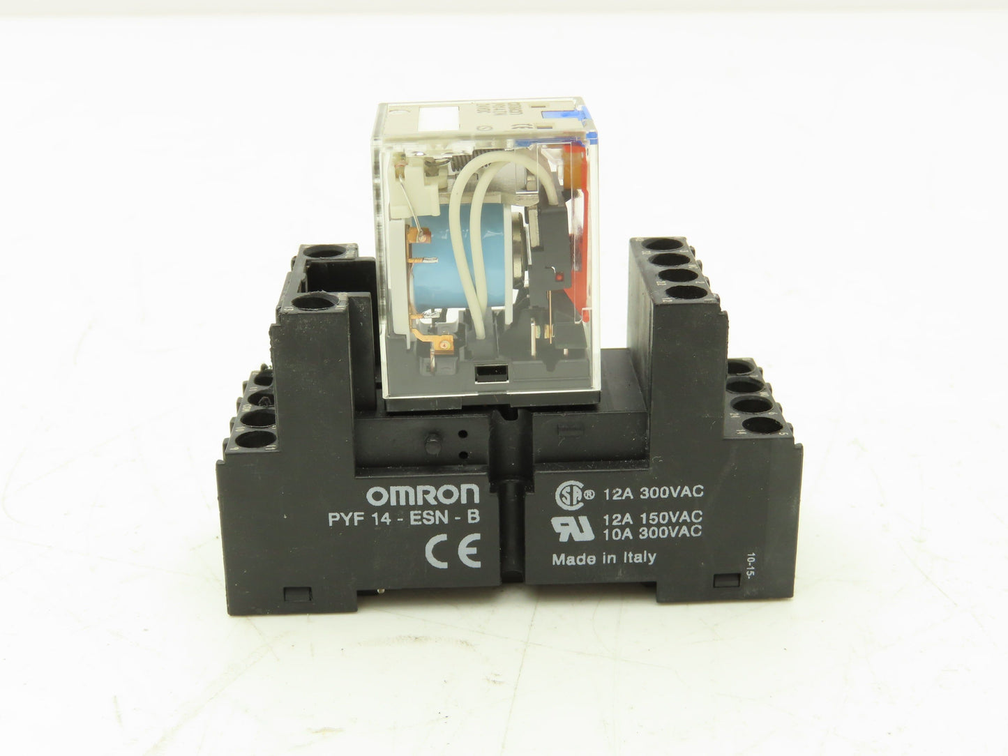 Omron MY4IN | PYF 14-ESN-B Relay | Base 24VDC Coil Lot of 15