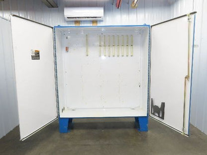 Hoffman A727220ULP Freestanding Electrical Control Panel 72x72x20" Dual Door