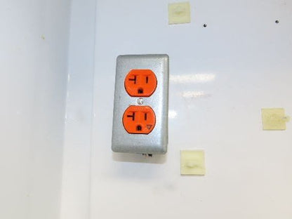 Hoffman A727220ULP Freestanding Electrical Control Panel 72x72x20" Dual Door