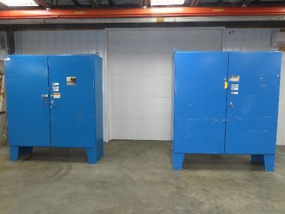 Hoffman A727220ULP Freestanding Electrical Control Panel 72x72x20" Dual Door