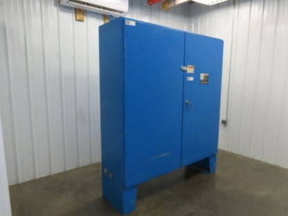 Hoffman A727220ULP Freestanding Electrical Control Panel 72x72x20" Dual Door