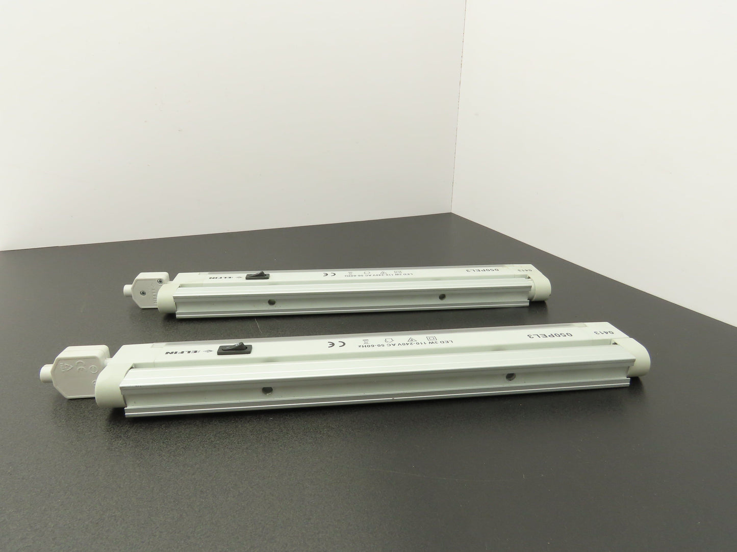 Elfin 050PEL3 Electrical Cabinet LED Light 3W 110-240V 12" Long Lot of 2