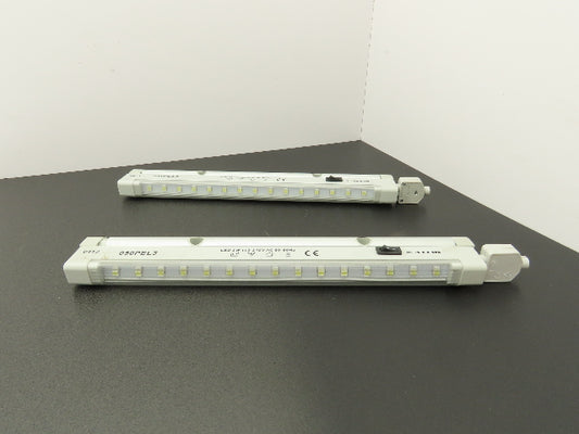 Elfin 050PEL3 Electrical Cabinet LED Light 3W 110-240V 12" Long Lot of 2