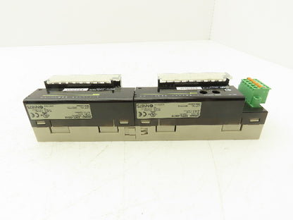 Omron DRT2-OD16 XWT-OD16 Remote Terminal PLC Input Output Module Set