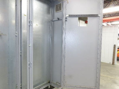 Rittal 2-Door Freestanding Electrical Enclosure Control Panel 2000x1400x400mm
