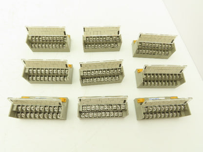 Toyogiken PCN-COM201 Terminal Connector AC/DC 125V 10A 1.25mm² Lot of 9