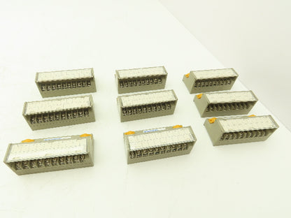 Toyogiken PCN-COM201 Terminal Connector AC/DC 125V 10A 1.25mm² Lot of 9