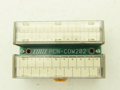 Toyogiken PCN-COM202 Terminal Connector AC/DC 125V 10A 1.25mm² Lot of 7