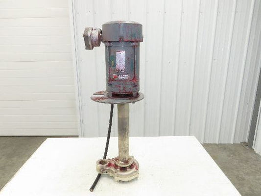 Graymills Superflo Agitator 1.5" Vertical Immersion Ink Tank Pump 2Hp 460V 3PH