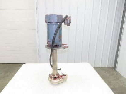 Graymills Superflo Agitator 1.5" Vertical Immersion Ink Tank Pump 2Hp 460V 3PH
