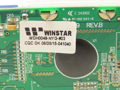 Winstar DH0049 WDH0049-NYG-#03 Display 0.49" BY-002 94V-0 Rev B | 2528-2400-0721
