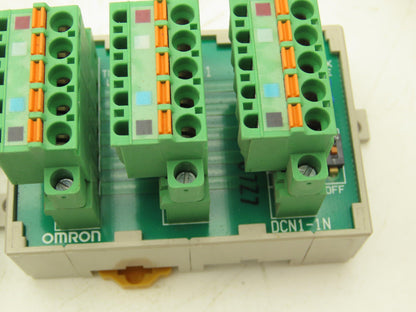 Omron DCN1-4 | DCN 1-1 | DCN1-1N Tap DIN Mountable Terminal Mixed Lot of 12