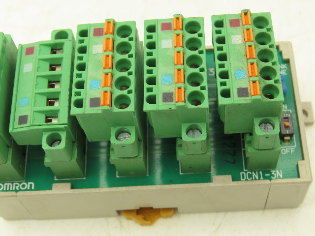 Omron DCN1-4 | DCN 1-1 | DCN1-1N Tap DIN Mountable Terminal Mixed Lot of 12
